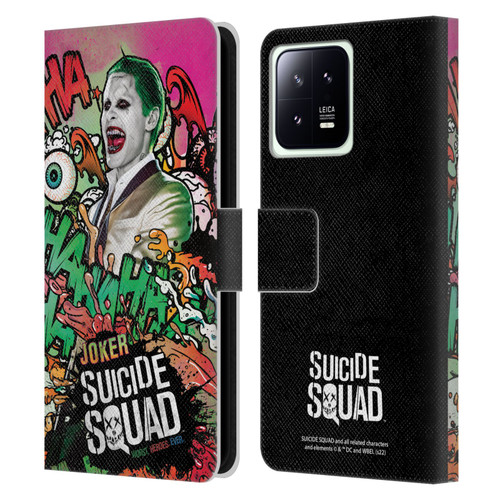 Suicide Squad 2016 Graphics Joker Poster Leather Book Wallet Case Cover For Xiaomi 13 5G