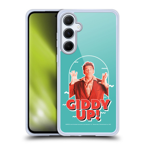 Seinfeld Graphics Giddy Up! Soft Gel Case for Samsung Galaxy A55 5G