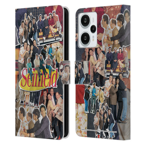 Seinfeld Graphics Collage Leather Book Wallet Case Cover For Xiaomi Redmi Note 12T