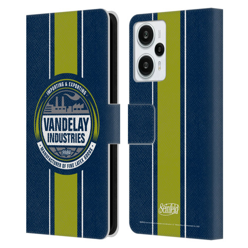 Seinfeld Graphics Vandelay Industries Leather Book Wallet Case Cover For Xiaomi Redmi Note 12T