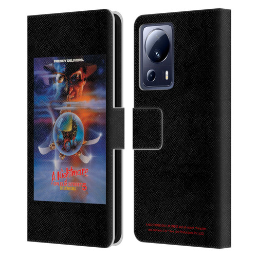 A Nightmare On Elm Street: The Dream Child Graphics Poster Leather Book Wallet Case Cover For Xiaomi 13 Lite 5G
