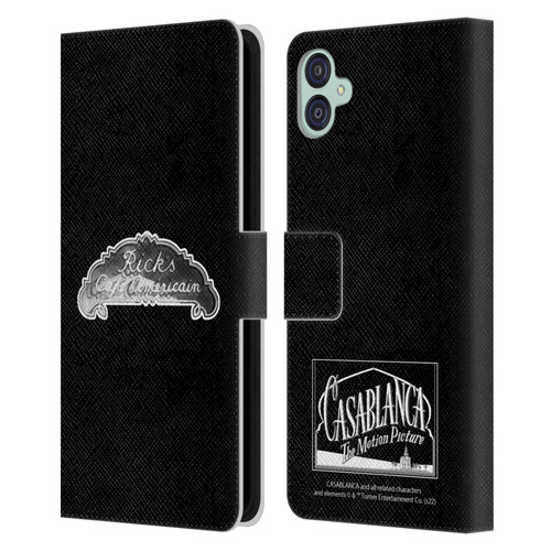Casablanca Graphics Rick's Cafe Leather Book Wallet Case Cover For Samsung Galaxy M04 5G / A04e