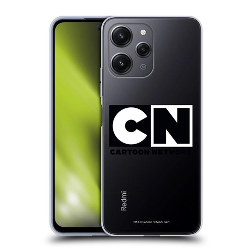 Cartoon Network Logo Plain Soft Gel Case for Xiaomi Redmi 12