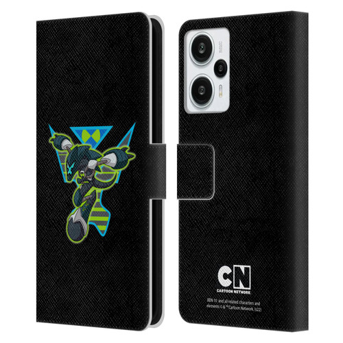 Ben 10: Animated Series Graphics Alien Leather Book Wallet Case Cover For Xiaomi Redmi Note 12T
