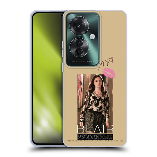 Gossip Girl Graphics Blair Soft Gel Case for OPPO Reno11 F 5G / F25 Pro 5G