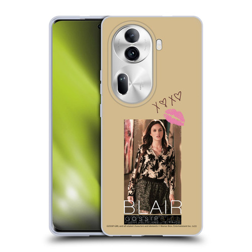 Gossip Girl Graphics Blair Soft Gel Case for OPPO Reno11 Pro