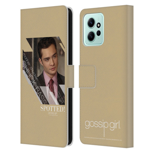 Gossip Girl Graphics Chuck Leather Book Wallet Case Cover For Xiaomi Redmi 12