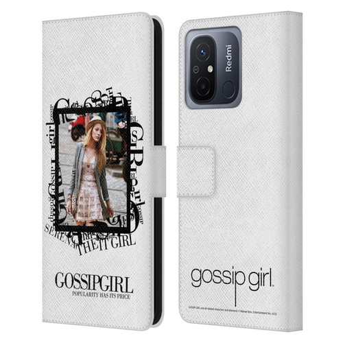 Gossip Girl Graphics Serena Leather Book Wallet Case Cover For Xiaomi Redmi 12C