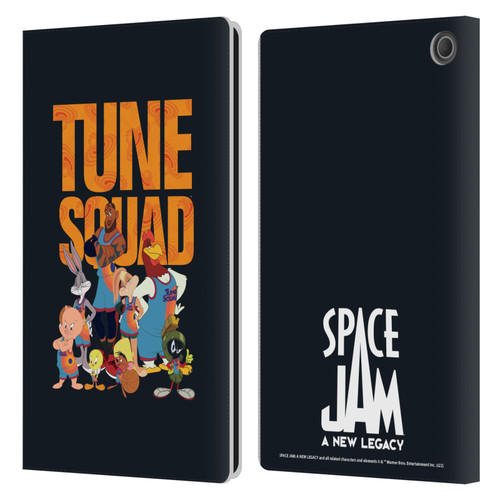 Space Jam: A New Legacy Graphics Tune Squad Leather Book Wallet Case Cover For Amazon Fire Max 11 2023