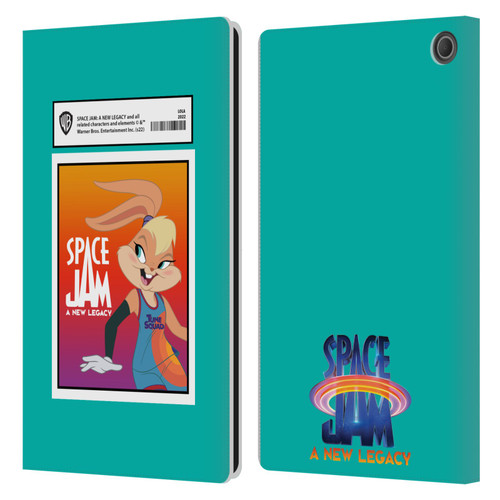 Space Jam: A New Legacy Graphics Lola Card Leather Book Wallet Case Cover For Amazon Fire Max 11 2023
