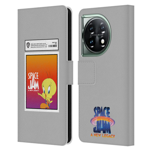Space Jam: A New Legacy Graphics Tweety Bird Card Leather Book Wallet Case Cover For OnePlus 11 5G