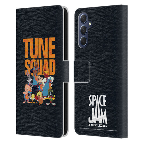Space Jam: A New Legacy Graphics Tune Squad Leather Book Wallet Case Cover For Samsung Galaxy M54 5G