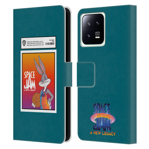 Space Jam: A New Legacy Graphics Bugs Bunny Card Leather Book Wallet Case Cover For Xiaomi 13 5G