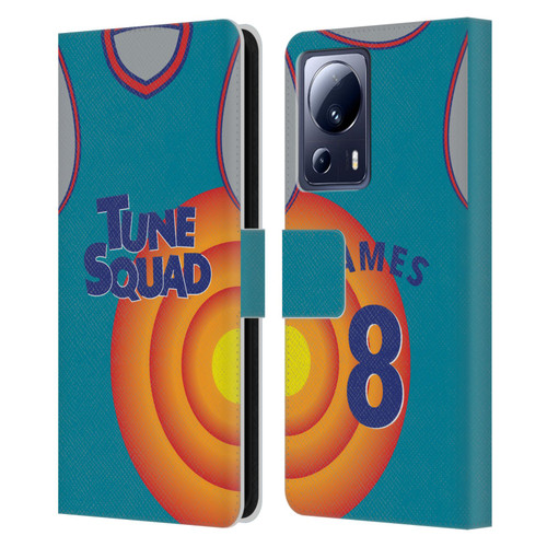 Space Jam: A New Legacy Graphics Jersey Leather Book Wallet Case Cover For Xiaomi 13 Lite 5G
