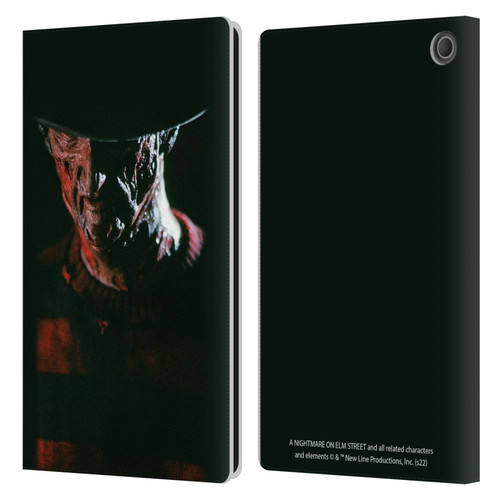 A Nightmare On Elm Street (1984) Graphics Freddy Leather Book Wallet Case Cover For Amazon Fire Max 11 2023