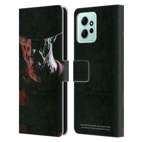 A Nightmare On Elm Street (1984) Graphics Freddy Leather Book Wallet Case Cover For Xiaomi Redmi 12