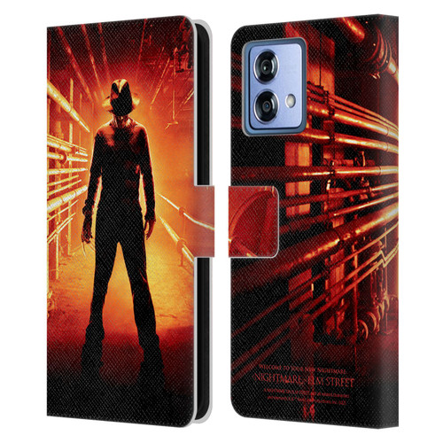 A Nightmare On Elm Street (2010) Graphics Freddy Poster Leather Book Wallet Case Cover For Motorola Moto G84 5G