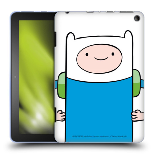 Adventure Time Graphics Finn The Human Soft Gel Case for Amazon Fire HD 8/Fire HD 8 Plus 2020