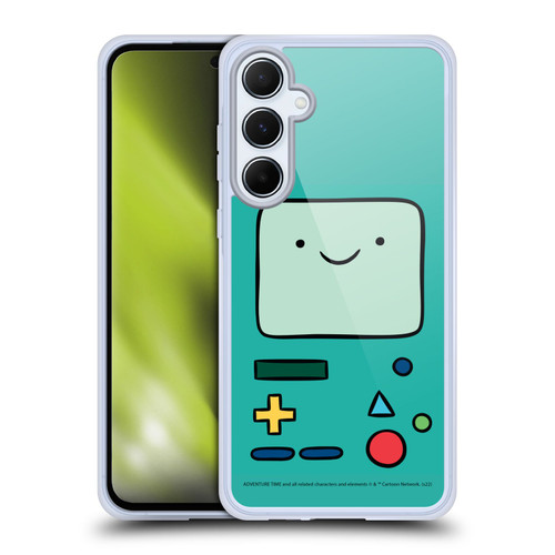 Adventure Time Graphics BMO Soft Gel Case for Samsung Galaxy A55 5G