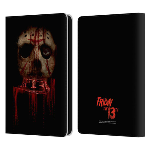 Friday the 13th 2009 Graphics Jason Voorhees Leather Book Wallet Case Cover For Amazon Kindle Paperwhite 5 (2021)