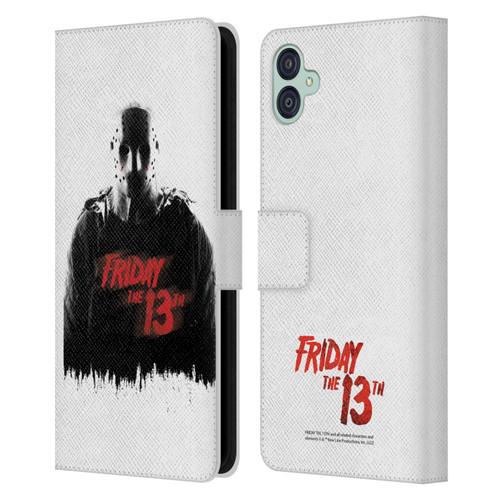 Friday the 13th 2009 Graphics Jason Voorhees Key Art Leather Book Wallet Case Cover For Samsung Galaxy M04 5G / A04e