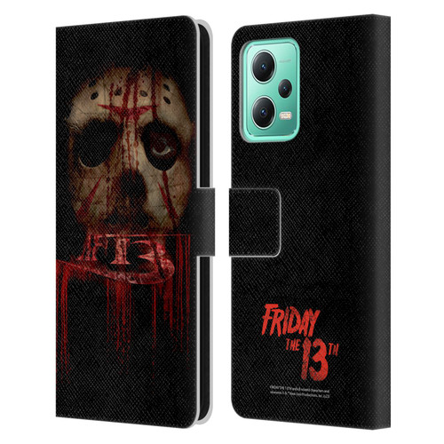 Friday the 13th 2009 Graphics Jason Voorhees Leather Book Wallet Case Cover For Xiaomi Redmi Note 12 5G