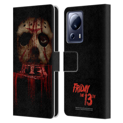 Friday the 13th 2009 Graphics Jason Voorhees Leather Book Wallet Case Cover For Xiaomi 13 Lite 5G