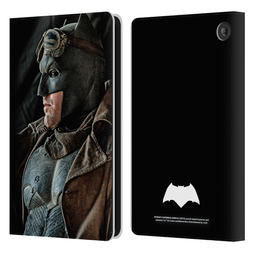 Batman V Superman: Dawn of Justice Graphics Batman Leather Book Wallet Case Cover For Amazon Fire 7 2022
