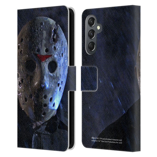 Friday the 13th: A New Beginning Graphics Jason Leather Book Wallet Case Cover For Samsung Galaxy A25 5G