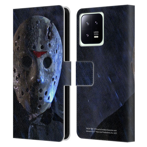 Friday the 13th: A New Beginning Graphics Jason Leather Book Wallet Case Cover For Xiaomi 13 5G