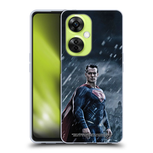 Batman V Superman: Dawn of Justice Graphics Superman Soft Gel Case for OnePlus Nord CE 3 Lite 5G