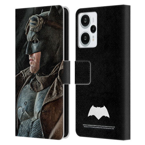 Batman V Superman: Dawn of Justice Graphics Batman Leather Book Wallet Case Cover For Xiaomi Redmi Note 12T