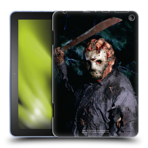 Friday the 13th: Jason Goes To Hell Graphics Jason Voorhees Soft Gel Case for Amazon Fire HD 8/Fire HD 8 Plus 2020