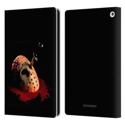 Friday the 13th: The Final Chapter Key Art Poster Leather Book Wallet Case Cover For Amazon Fire HD 8/Fire HD 8 Plus 2020