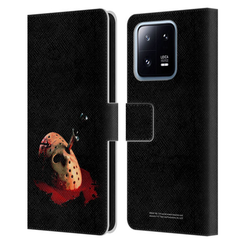 Friday the 13th: The Final Chapter Key Art Poster Leather Book Wallet Case Cover For Xiaomi 13 Pro 5G