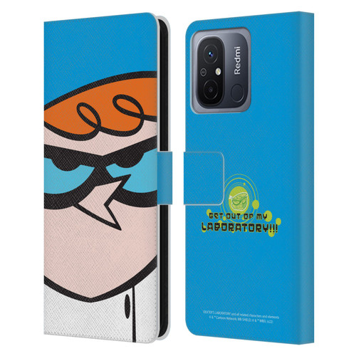 Dexter's Laboratory Graphics Dexter Leather Book Wallet Case Cover For Xiaomi Redmi 12C