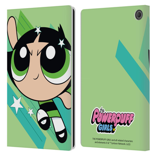 The Powerpuff Girls Graphics Buttercup Leather Book Wallet Case Cover For Amazon Fire Max 11 2023