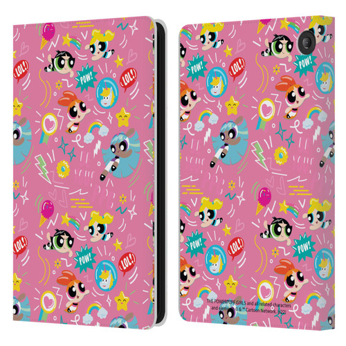 The Powerpuff Girls Graphics Icons Leather Book Wallet Case Cover For Amazon Fire 7 2022
