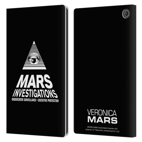 Veronica Mars Graphics Logo Leather Book Wallet Case Cover For Amazon Fire Max 11 2023