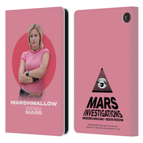 Veronica Mars Graphics Character Art Leather Book Wallet Case Cover For Amazon Fire 7 2022