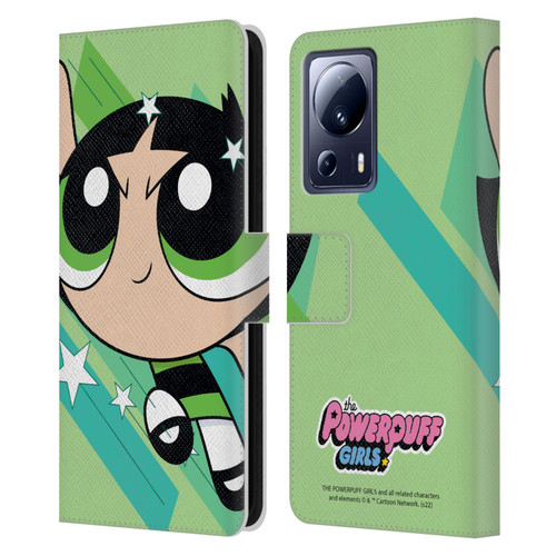 The Powerpuff Girls Graphics Buttercup Leather Book Wallet Case Cover For Xiaomi 13 Lite 5G