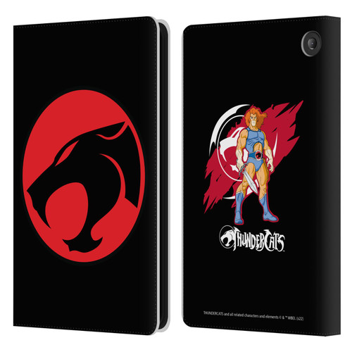 Thundercats Graphics Logo Leather Book Wallet Case Cover For Amazon Fire 7 2022