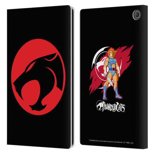 Thundercats Graphics Logo Leather Book Wallet Case Cover For Amazon Fire Max 11 2023