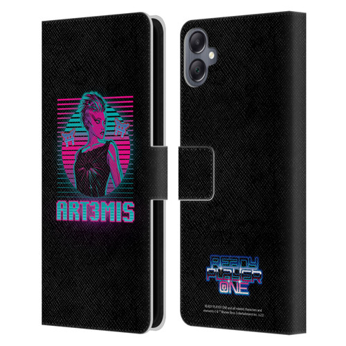 Ready Player One Graphics Character Art Leather Book Wallet Case Cover For Samsung Galaxy A05
