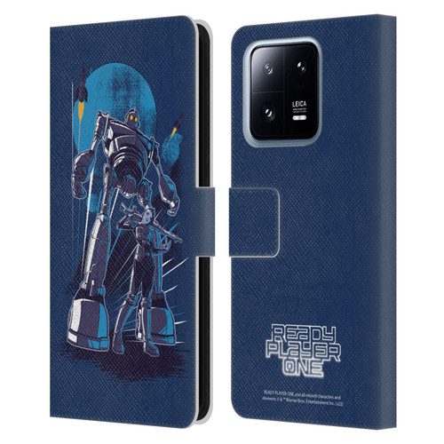 Ready Player One Graphics Iron Giant Leather Book Wallet Case Cover For Xiaomi 13 Pro 5G