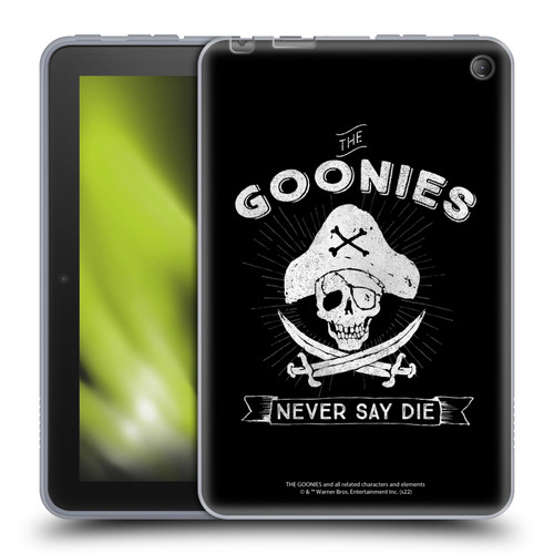 The Goonies Graphics Logo Soft Gel Case for Amazon Fire 7 2022