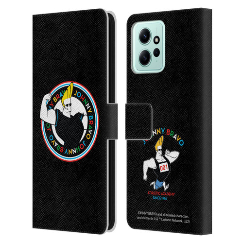 Johnny Bravo Graphics Logo Leather Book Wallet Case Cover For Xiaomi Redmi 12