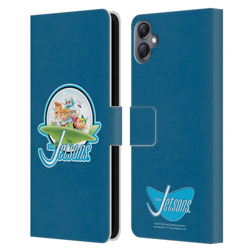 The Jetsons Graphics Logo Leather Book Wallet Case Cover For Samsung Galaxy A05