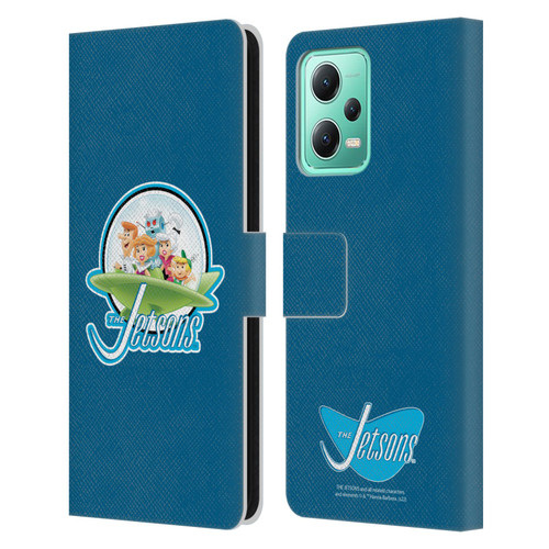 The Jetsons Graphics Logo Leather Book Wallet Case Cover For Xiaomi Redmi Note 12 5G