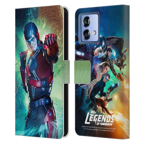 Legends Of Tomorrow Graphics Atom Leather Book Wallet Case Cover For Motorola Moto G84 5G